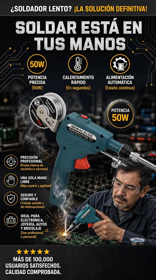 PISTOLA DE SOLDAR